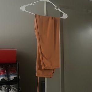 Orange pants